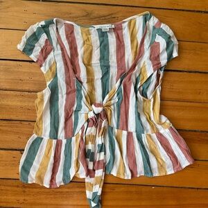 💐BUNDLE 3 for $20 💐 American Eagle Stripe Blouse